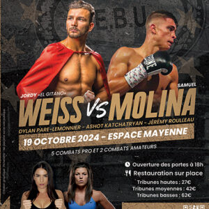 affiche boxe