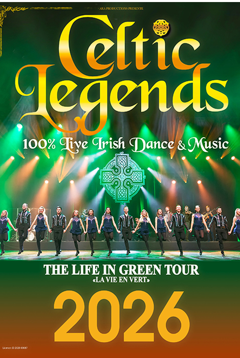 affiche du spectacle Celtic legends