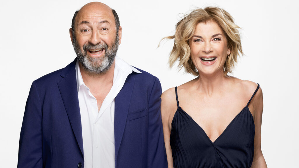 photo de Michele Laroque et Kad merad