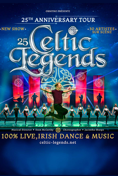 affiche du spectacle de Celtic legends