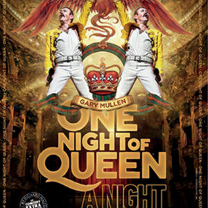 affiche du spectacle de one night of queen