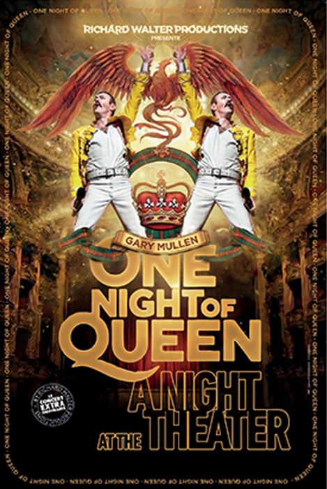affiche du spectacle de one night of queen