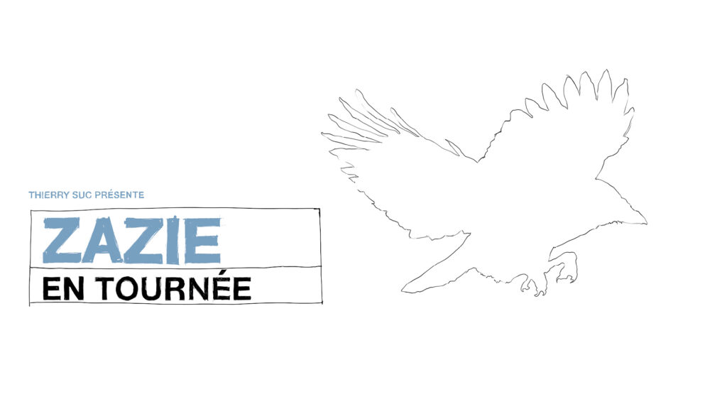 affiche du spectacle de zazie