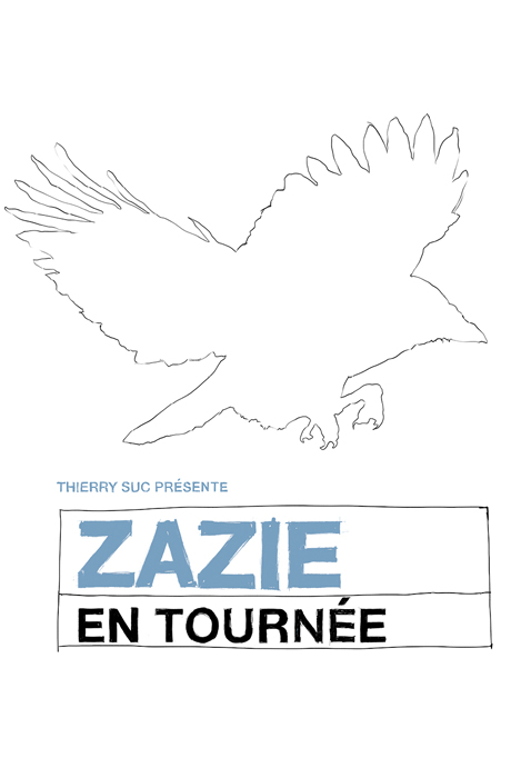 affiche du spectacle de zazie